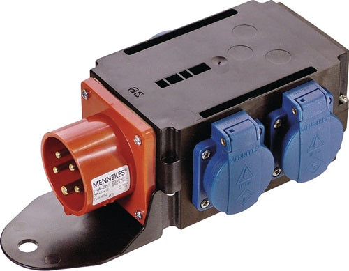CEE-Adapter MIXO SAAR 1xCEE-Stecker 400V 16 A 5-polig IP44 AS-SCHWABE