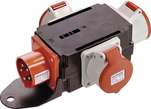CEE-Adapter MIXO RHEIN 1xCEE-Stecker 400V 16 A 5-polig IP44 AS-SCHWABE