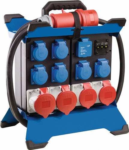 CEE-Standstromverteiler STECKY DUO 3 CEE-Stecker 400V 32 A 5-polig AS-SCHWABE