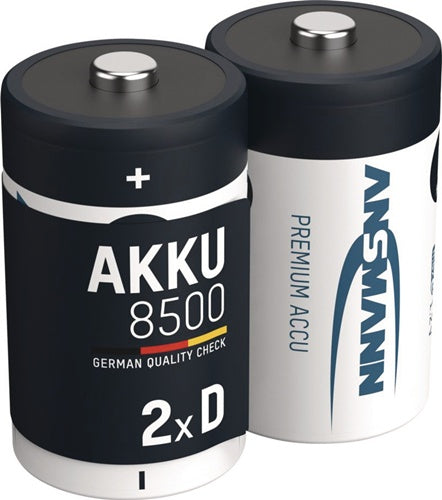 Akkuzelle maxE 12 V 8500 mAh R20-D-Mono HR20 2 2St/Blister ANSMANN