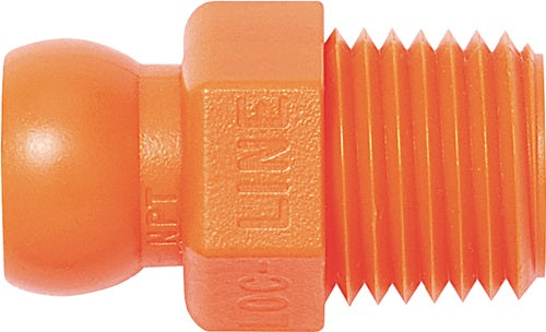 Gewindenippel Größe 1/4 ? NPT R 1/4 Beutel mit 4 Stück LOC-LINE