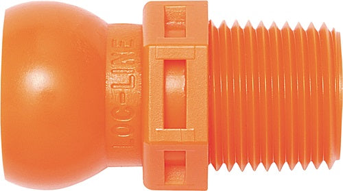 Gewindenippel Größe 1/2 ? NPT R 3/8 Beutel mit 4 Stück LOC-LINE
