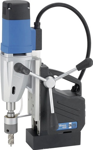 Kernbohrmaschine MABasic 450 50 (HM) / 40 (HSS) / T=30-55 mm 18 mm Weldon 3/4 (1905 mm) / MK2 1150 W BDS