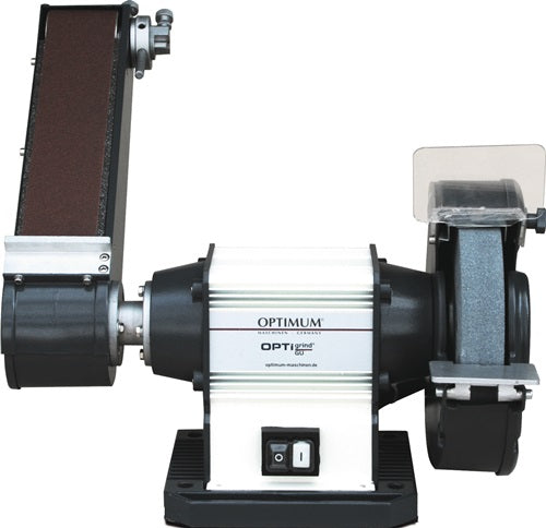 Kombibandschleifmaschine GU 20 S 75 x 762 mm 200 x 30 x 32 mm 600 W 2850 min-¹ OPTI-grünD