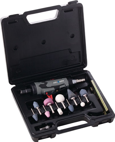 Druckluftstabschleiferset 25000 min-¹ 3 + 6 mm AEROTEC