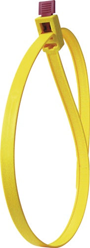 Kabelbinder SpeedyTie Länge 750 mm Breite 12 mm Polyamid gelb 5St/Btl HELLERMANNTYTON