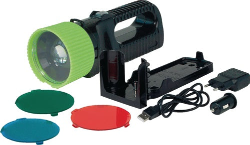 LED-Handscheinwerfür UniLux Pro AccuLux 37 V 4400 mAh Li-Ion 270 lm Karton ACCULUX