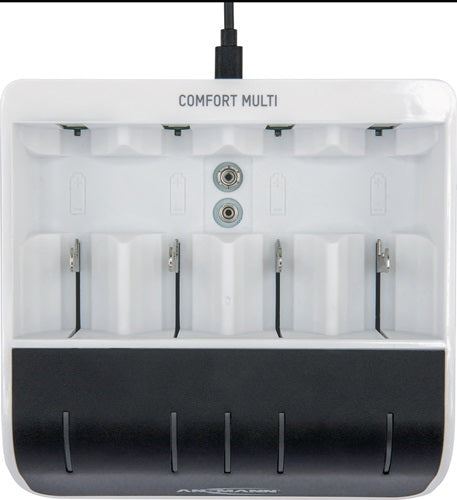Akku-Ladegerät Comfort-Multi mit USB-Eingang 12 V NiMH ANSMANN