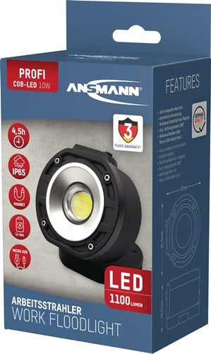 LED-Akkustrahler FL1100R 37 V 4000 mAh Li-Ion 10 W 1100 lm Ladezeit 6 h ANSMANN – Ansicht 6