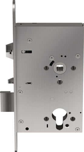 Panik-Einsteckschloss SVP 5xxx Panik-Funktion E abgerundet 24/65/74/9 mm DIN links/rechts Edelstahl DORMAKABA – Ansicht 3