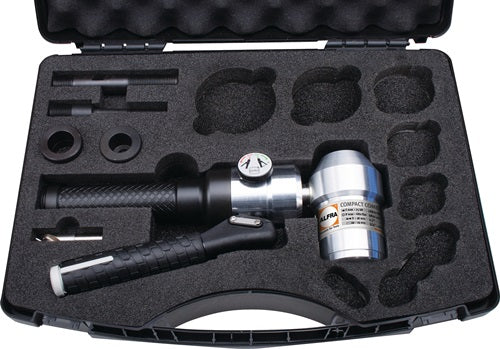 Handhydraulikstanze COMPACTCOMBI® 90 Grad 75 kN 680 bar ALFRA