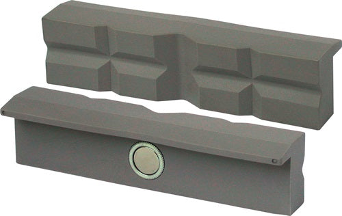 Schraubstockschutzbacke für Backenbreite 140 mm mit Prismen Polyurethan BROCKHAUS