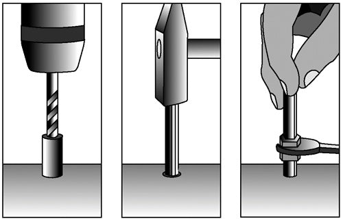 Schraubenausdrehersatz 49-U-B M 5 - M 16 25-teilig inkl passende HSS Bohrer KUKKO – Ansicht 3