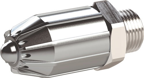 Runddüse Außengewinde Zink-Druckguss Aluminium Länge 41 mm Außen-Ø 17 mm RIEGLER