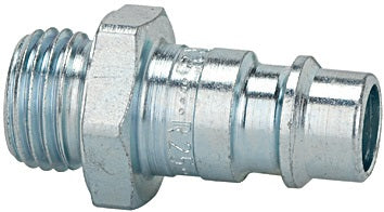 Stecknippel Stahl verzinkt Stecker DN 72-78 Außengewinde G 1/4 ? SW 17 mm RIEGLER - VPE: 10
