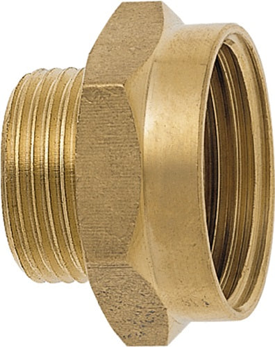Gewindenippel GEKA Messing Innengewinde 1 ? Außengewinde 3/4 ? SB GEKA - VPE: 10