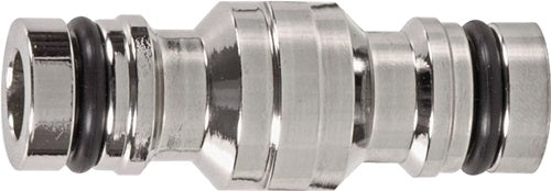 Universalverbindungsstecker GEKA plus-Stecksystem Messing vernickelt SB GEKA - VPE: 10