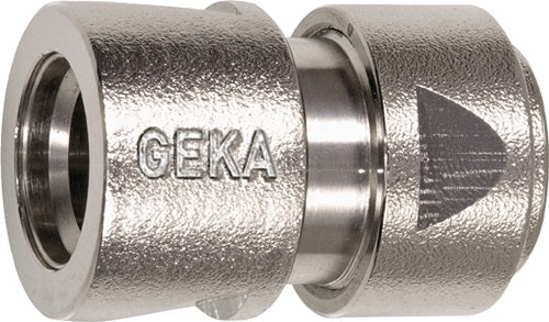 Schlauchstück GEKA plus Messing vernickelt Schlauchgröße 13 mm SB GEKA - VPE: 5