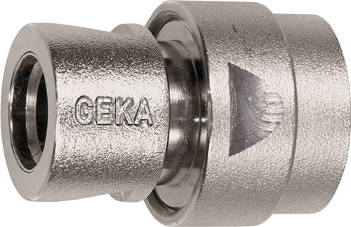 Schlauchstück GEKA plus Messing vernickelt Schlauchgröße 19 mm SB GEKA - VPE: 5