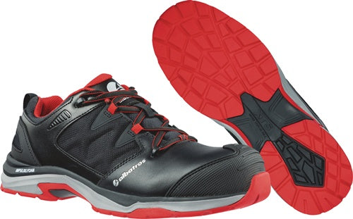 Sicherheitsschuh ULTRATRAIL BLACK Low Gr45 W8/11 schwarz/rot S3 ESD HRO SRC