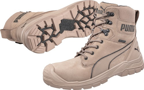 Sicherheitsstiefel CONQUEST STONE HIGH Gr40 stone S3 CI HI HRO SRC DIN EN20345
