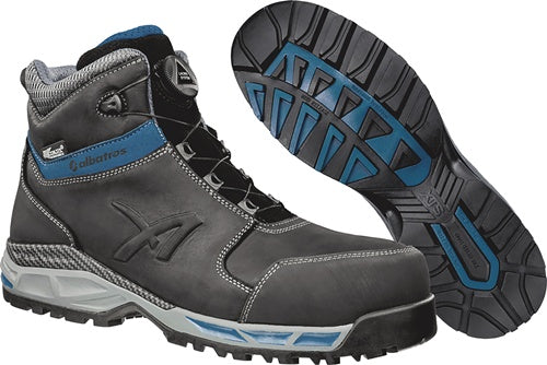Sicherheitsstiefel TOFANE BLACK QL CTX MID Gr44 schwarz/blau S3 EN20345