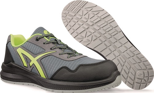Sicherheitsschuh DRIFTER GREEN LOW Gr40 W11 grau/grün S1P SRC EN ISO 20345