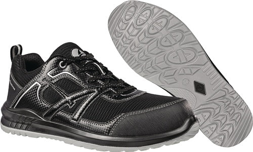 Sicherheitsschuh RIDER BLACK LOW Gr44 W11 schwarz S1P ESD SRC EN ISO 20345