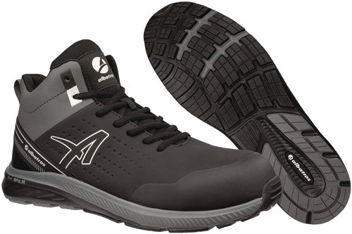Sicherheitsstiefel Vigor 2 Impulse Black Mid Gr45 grau S3S EN ISO 20345:2022