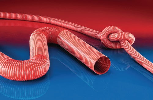 Absaug- und Gebläseschlauch SIL 391 ONE Innen-Ø 22 mm Außen-Ø 2400 mm 1 mm Länge 4 m Rolle NORRES - VPE: 4