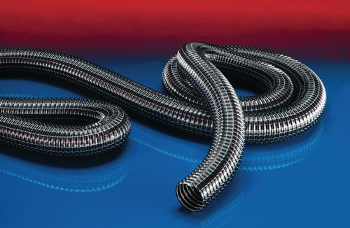 Absaug- und Gebläseschlauch SuperFlex PVC 372 Innen-Ø 41 mm Außen-Ø 4700 mm 3 mm Länge 15 m Rolle NORRES - VPE: 15