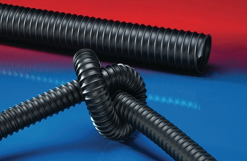 Absaug- und Förderschlauch AIRDUC® PUR 351 EC Innen-Ø 75-76 mm Außen-Ø 8400 mm 45 mm Länge 10 m NORRES - VPE: 10