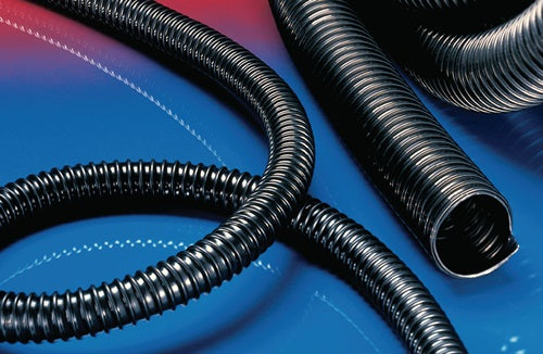 Absaug- und Förderschlauch AIRDUC® PUR 355 EC Innen-Ø 40 mm Außen-Ø 5000 mm 5 mm Länge 10 m NORRES - VPE: 10