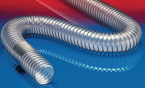 Absaug- und Gebläseschlauch CP PUR 455 FOOD Innen-Ø 120 mm Außen-Ø 13200 mm Länge 3 m Wandstärke 6 mm Rolle NORRES - VPE: 3