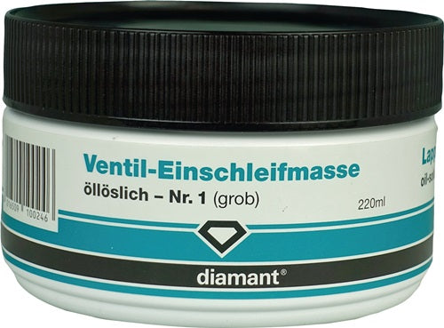Ventil-Einschleifmasse Körnung grob grau DIAMANT