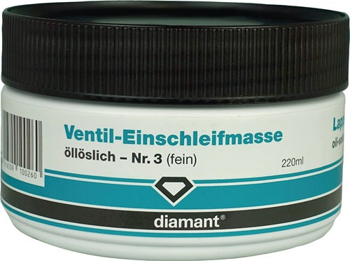 Ventil-Einschleifmasse Körnung fein grau DIAMANT
