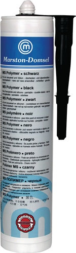 Kleb- und Dichtstoff MD-MS Polymer schwarz 440 g Kartusche MARSTON