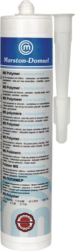 Kleb- und Dichtstoff MD-MS Polymer transparent 300 g Kartusche MARSTON