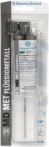 2K-Epoxidflüssigmetall MD MET 35 g Doppelspritze MARSTON