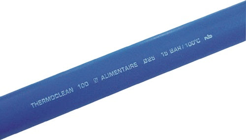 Reinigungsschlauch Thermoclean 100 ANTIMICROBIAL Innen-Ø 19 mm Außen-Ø 28 mm Länge 40 m blau Wandstärke 45 mm Rolle