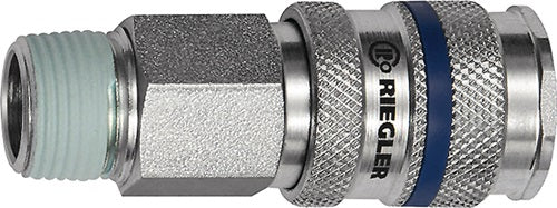 Schnellverschlusskupplung DN 78 Außengewinde Stahl Gewinde R 1/4 ? 1316 mm RIEGLER