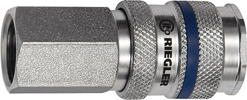 Schnellverschlusskupplung DN 78 Innengewinde Stahl Gewinde G 1/4 1145 mm RIEGLER