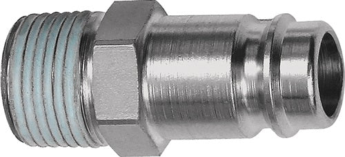 Stecknippel Stahl gehärtet/vern Stecker DN 10 Außengewinde R 1/4 ? RIEGLER - VPE: 10