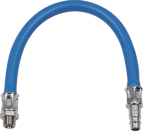 Vibrationsdämpfür Außengewinde G 1/4 ? DN 72-78 mit 300-mm-Schlauch RIEGLER