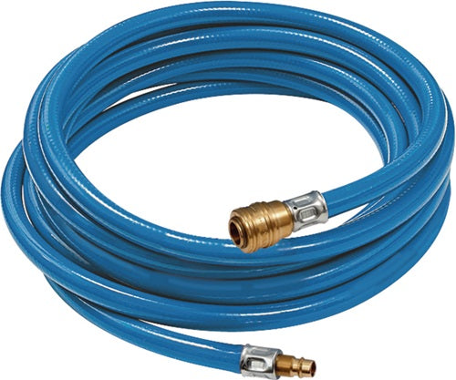 Soft-PVC-Druckluftschlauchset Innen-Ø 9 mm Außen-Ø 145 mm Länge 10 m Schnellverschlusskupplung DN 72 RIEGLER