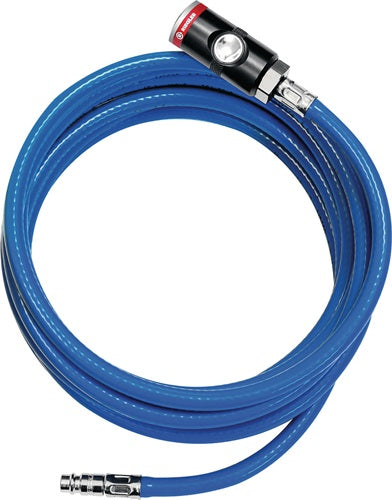 Soft-PVC-Druckluftschlauchset Innen-Ø 9 mm Außen-Ø 145 mm Länge 10 m Sicherheitskupplung DN 74 RIEGLER