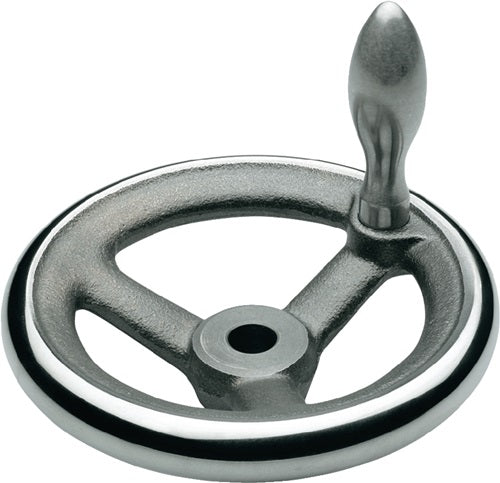Handrad GN 950 b 17 mm d1 140 mm d2 14 mm GANTER