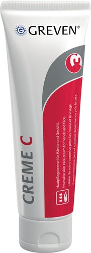 Hautpflegecreme GREVEN® CREME C 100 ml silikonfrei parfümiert Tube GREVEN