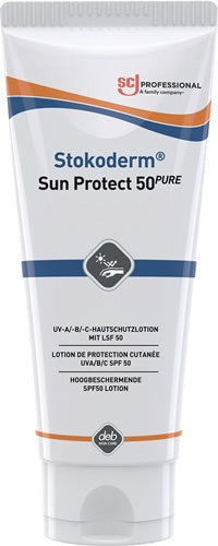UV-Hautschutzcreme Stokoderm® Sun Protect 50 PURE 100 ml unparfümiert Tube SC JOHNSON PROFESSIONAL