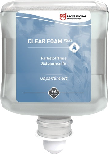 Schaumseife Clear FOAM Pure 1 l passend für 4707 020 186 ohne Duft-/Farbstoffe Kartusche SC JOHNSON PROFESSIONAL